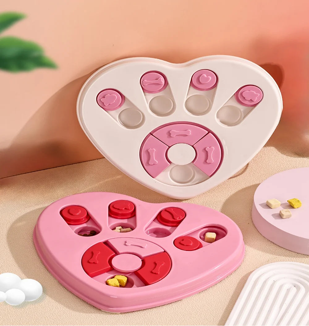 Dog Treat Dispensing Toy For Mental Stimulation Slow Feeding Interactive Dog Puzzle Toy Small Medium Dogs Training Game