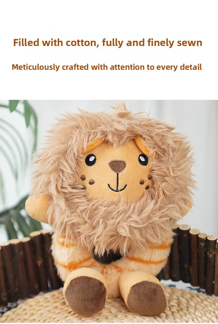 Squeaky Dog Toy for Small Medium Dogs, Self-Entertainment Chew Plush Toy, Boredom Relief Teeth Cleaning Pet Supplies