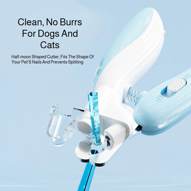 Professional Pet Nail Clippers with Led Light Pet Claw Grooming Scissors for Dogs Cats Small Animals Paw Nail Trimmer Pet Supply