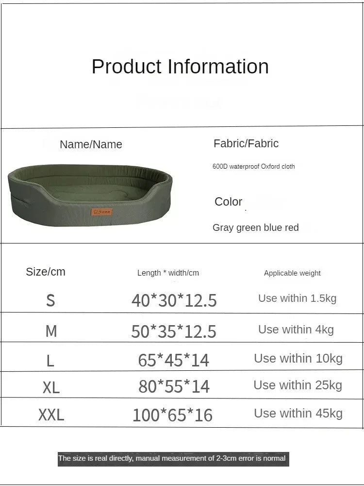 Zavero™ Fluffy Pet Bed Cushion — Warm Sofa Mat for All Sizes
