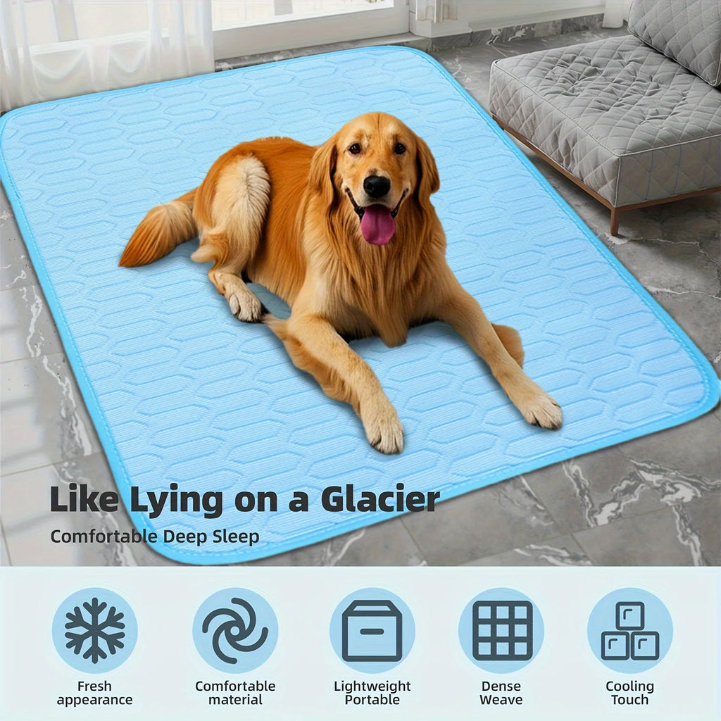 Zavero™ Ice-Cool Cooling Mat — Summer Comfort for All Pets