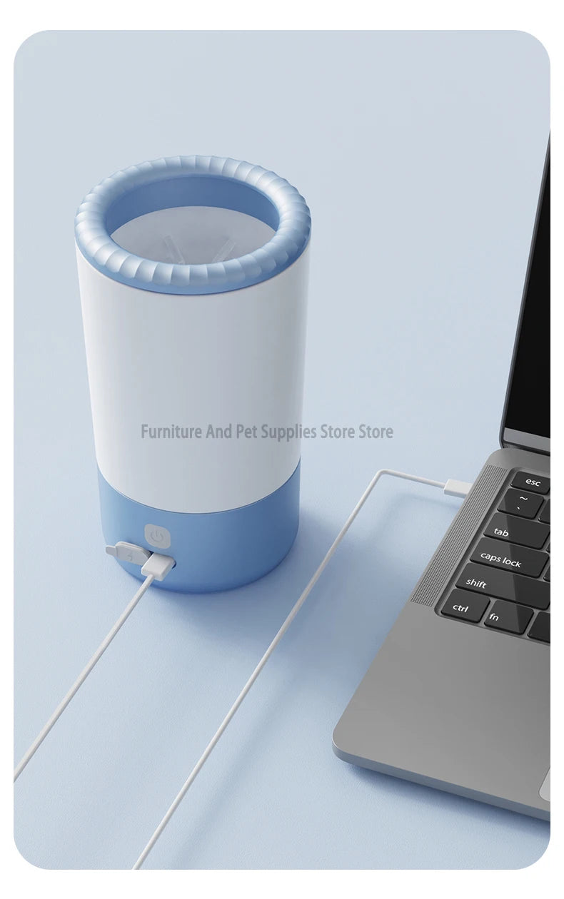 Zavero™ Electric Paw Washer — Quiet Waterproof Foot Cleaner