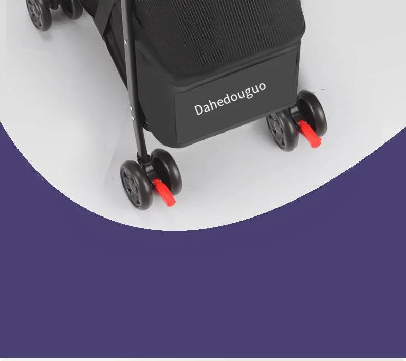 Hot Selling Lightweight Pet Cart for Cats Dogs Carts Foldable for Outdoor Use 2 In 1 Pet Strollers Increase Cabin Size