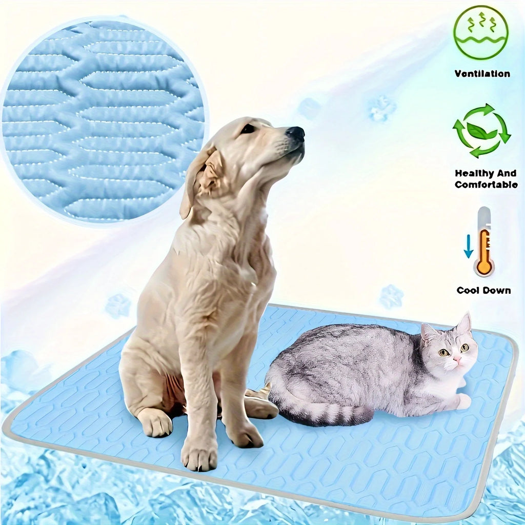 Zavero™ Ice-Cool Cooling Mat — Summer Comfort for All Pets
