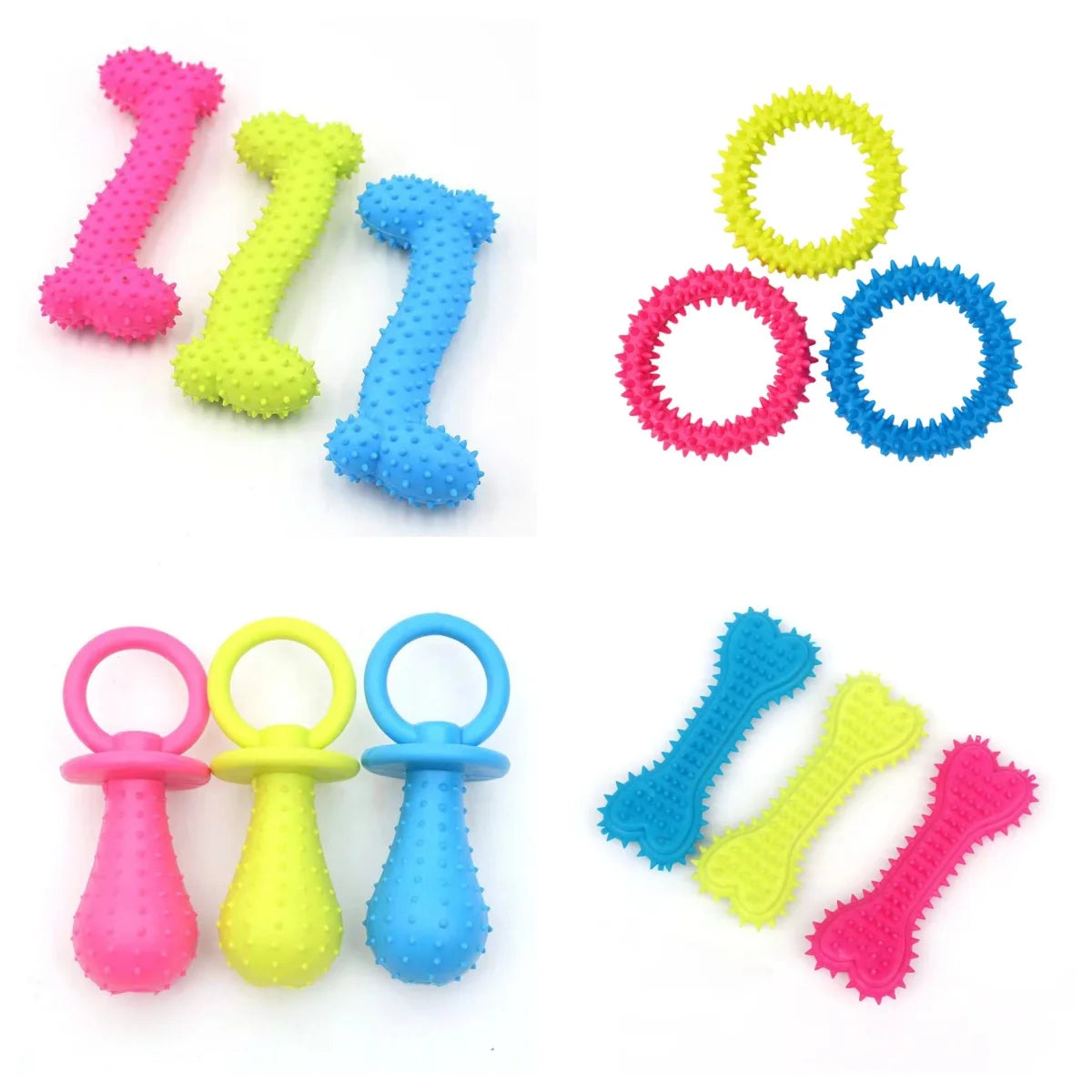 Dog Toys For Small Dogs Indestructible Dog Toy Teeth Cleaning Chew Training Toys Pet Supplies