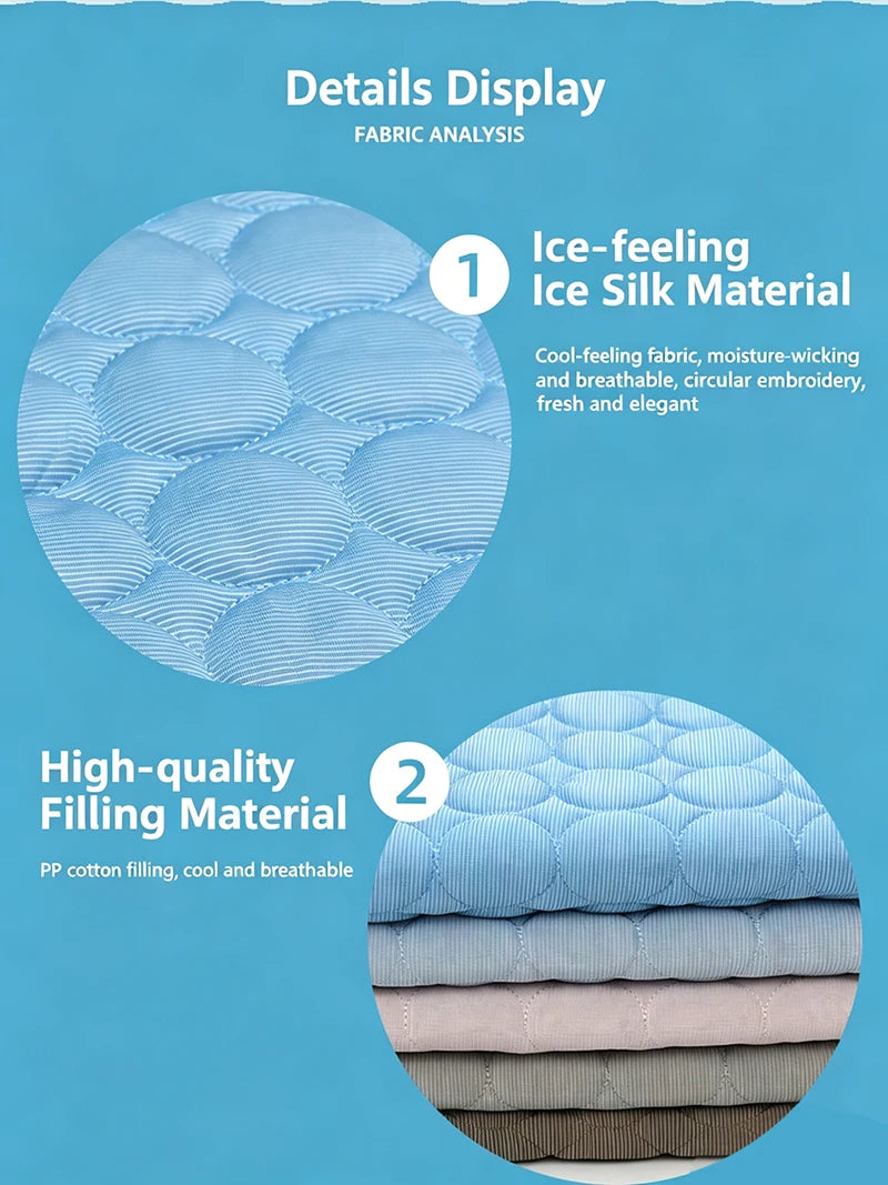 Zavero™ Summer Cooling Cat Sofa — Ice Pad Nest for Small Pets