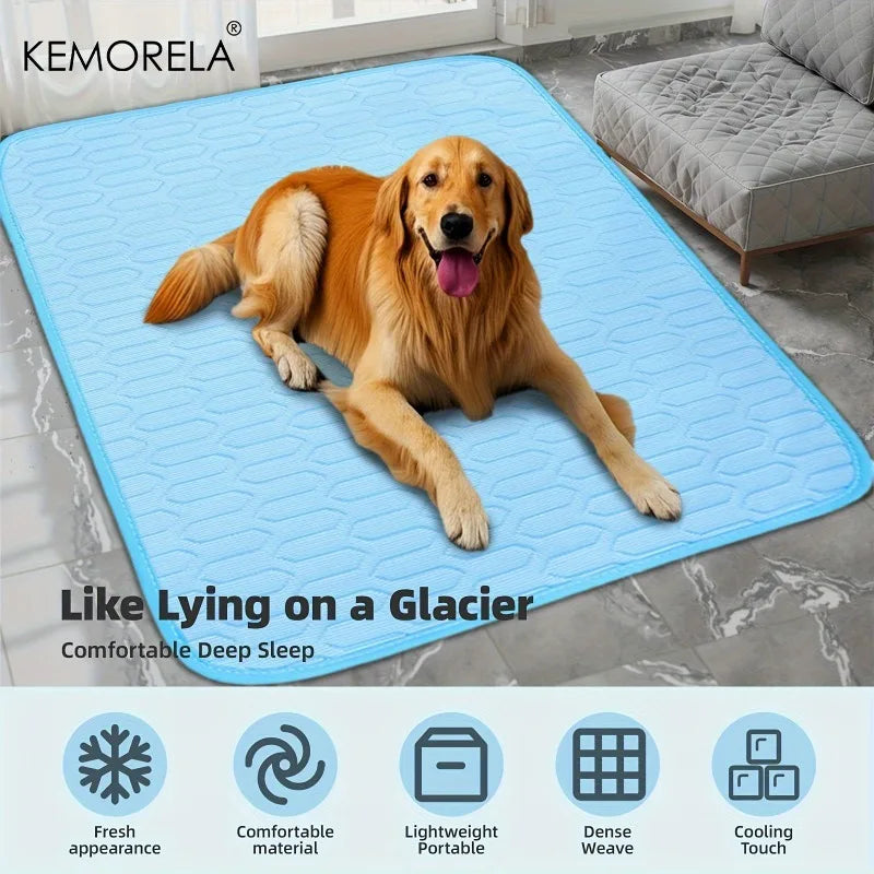Zavero™ Ice-Cool Cooling Mat — Summer Comfort for All Pets