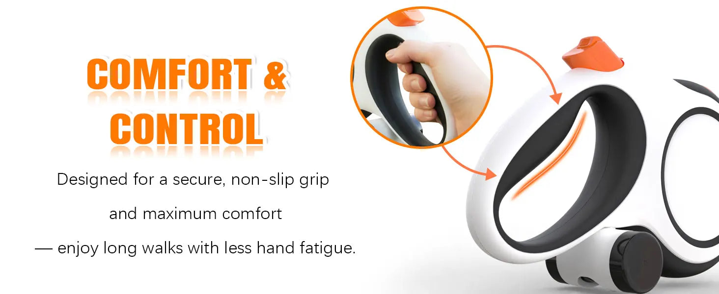 Zavero™ Heavy-Duty Retractable Leash — All-Size Dog Lead