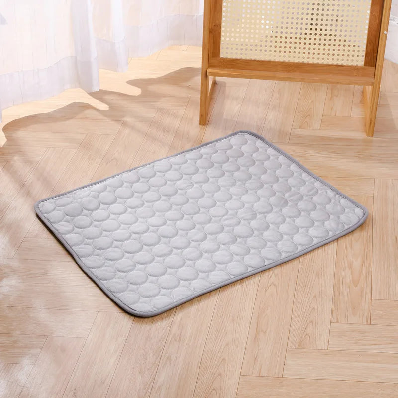 Zavero™ Summer Cooling Cat Sofa — Ice Pad Nest for Small Pets