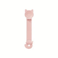 Easy-Squeeze Cat Treat Dispenser - Long Handle Lickable Wet Food Feeder for Cats, Durable Plastic Pet Snack Spoon, Cat Food.