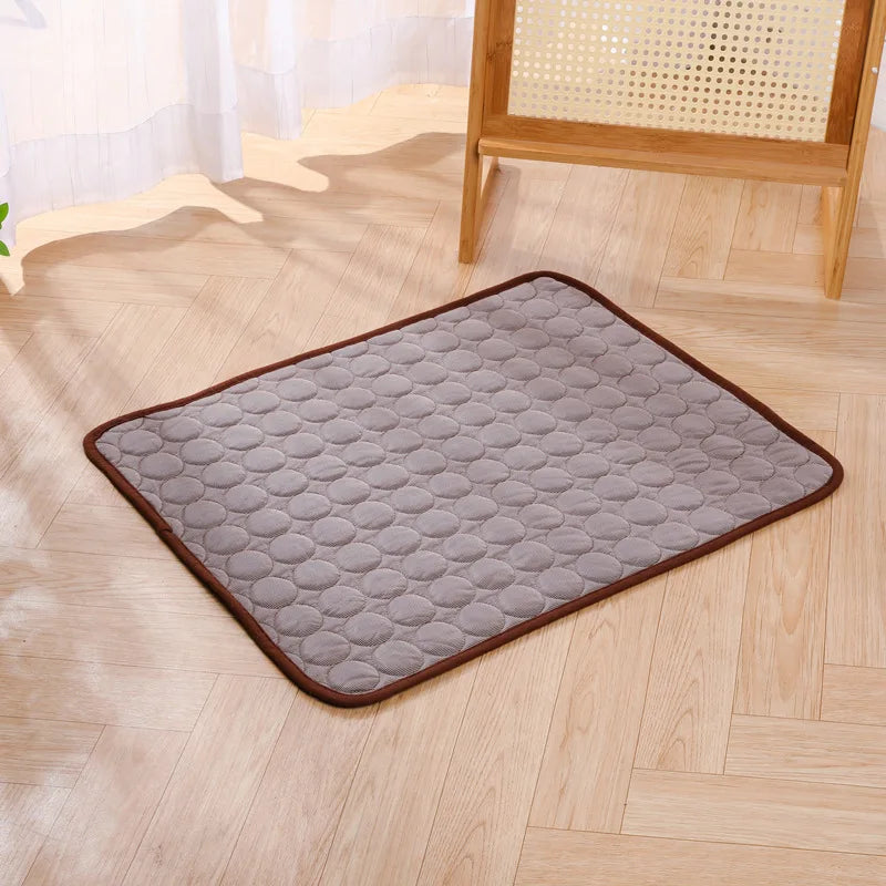 Zavero™ Summer Cooling Cat Sofa — Ice Pad Nest for Small Pets
