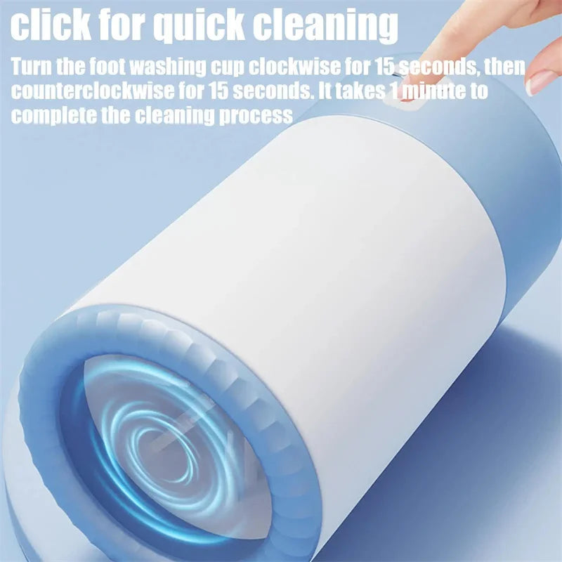 Zavero™ Auto Paw Cleaner — USB Rechargeable Silicone Washer
