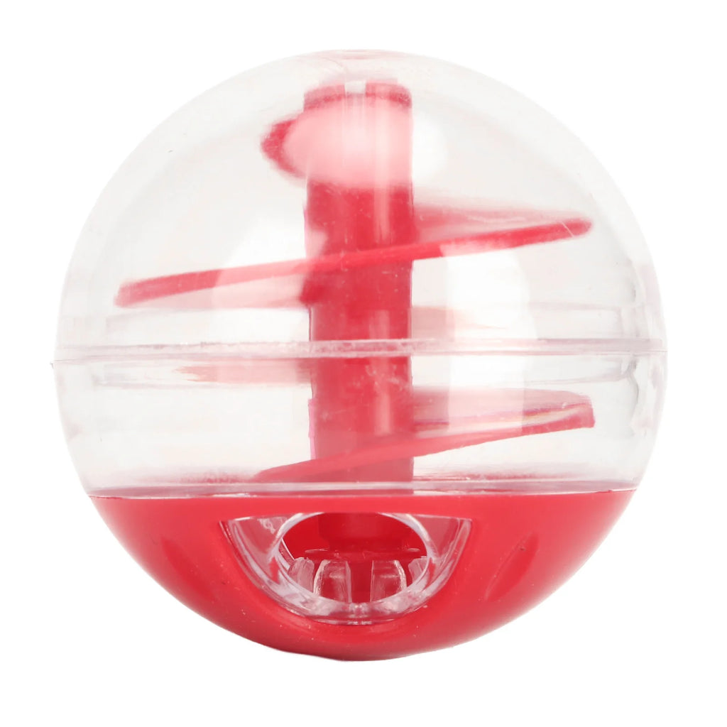 Cat Treat Dispensing Ball Bite Resistant Interactive Pet Slow Feeder Puzzle Ball for Kitten Cat Food Dispensing Ball