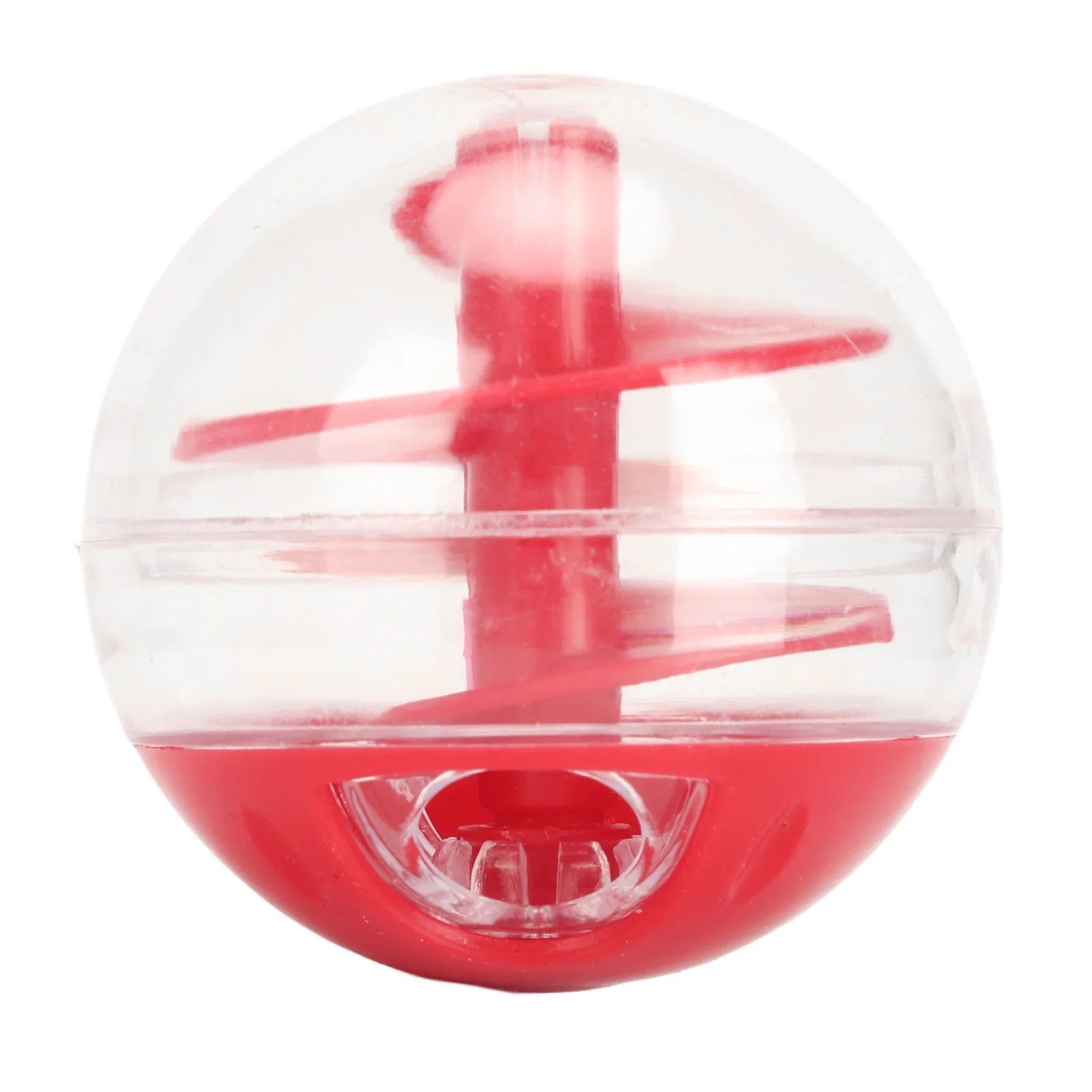 Cat Treat Dispensing Ball Bite Resistant Interactive Pet Slow Feeder Puzzle Ball for Kitten Cat Food Dispensing Ball