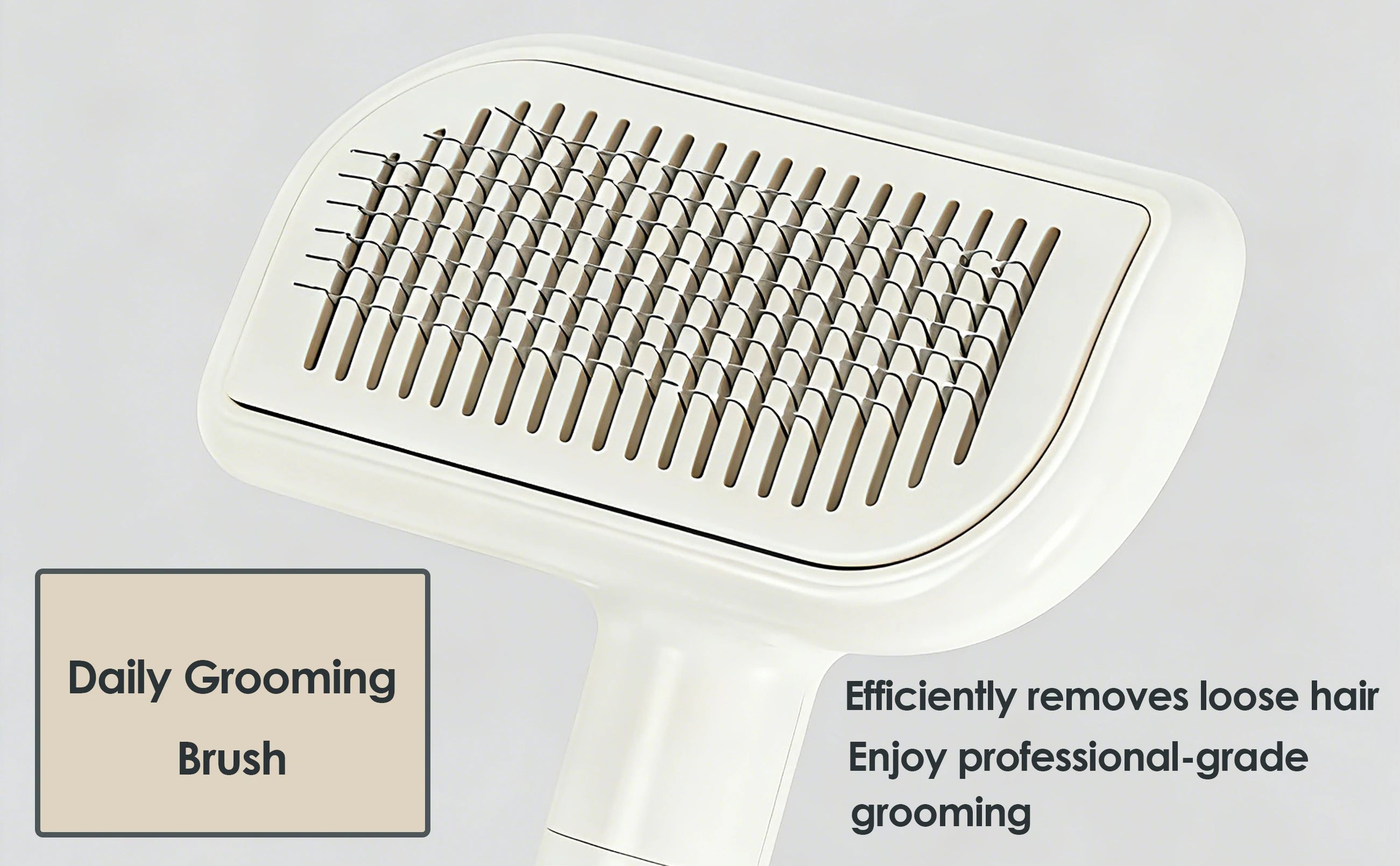 Pet Hair Remover Dog Brush 3 in 1 Undercoat Rake Dog grooming Detangler Slicker Skin Friendly for Puppy Cat Matted Fur Removal