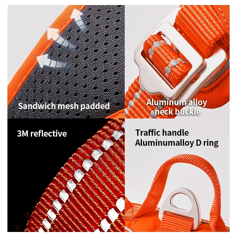 Zavero™ No-Pull Dog Harness — Reflective Adjustable Comfort