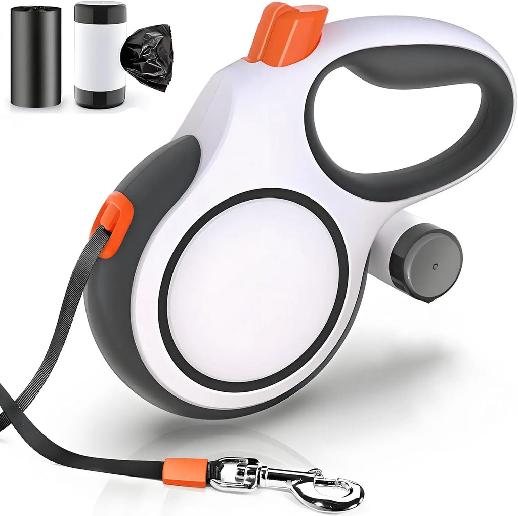 Zavero™ Heavy-Duty Retractable Leash — All-Size Dog Lead