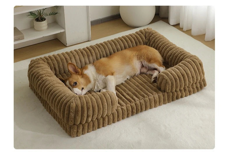 Zavero™ Orthopedic Calming Dog Bed — Memory Foam Sofa Mat