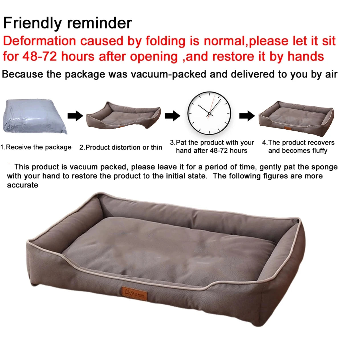 Zavero™ Four-Season Dog Bed — Waterproof Bite-Resistant Mat